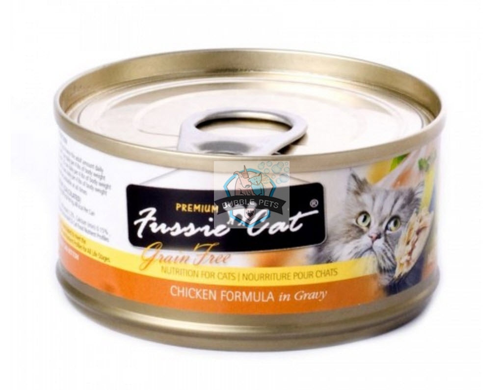 Fussie Cat Premium Grain Free Chicken with Gravy Canned Cat Food
