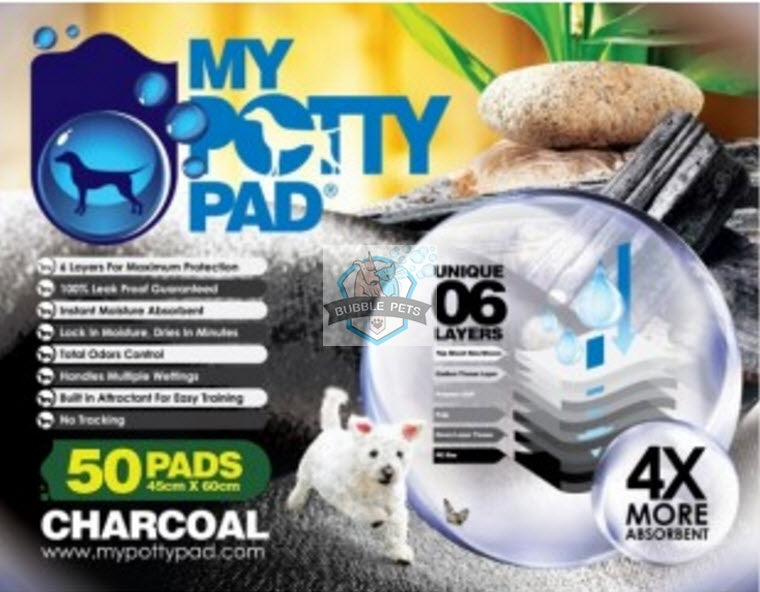 My Potty Charcoal Pad (Small - 100pc)