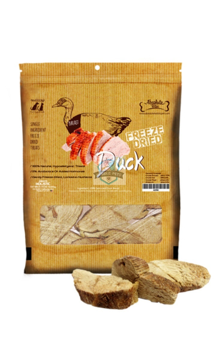Absolute Bites Freeze Dried Duck Treats