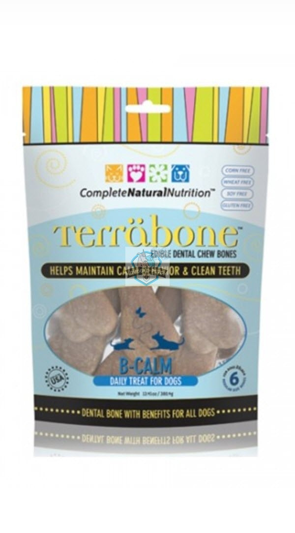 Terrabone B-CALM Edible Dental Chew Bones
