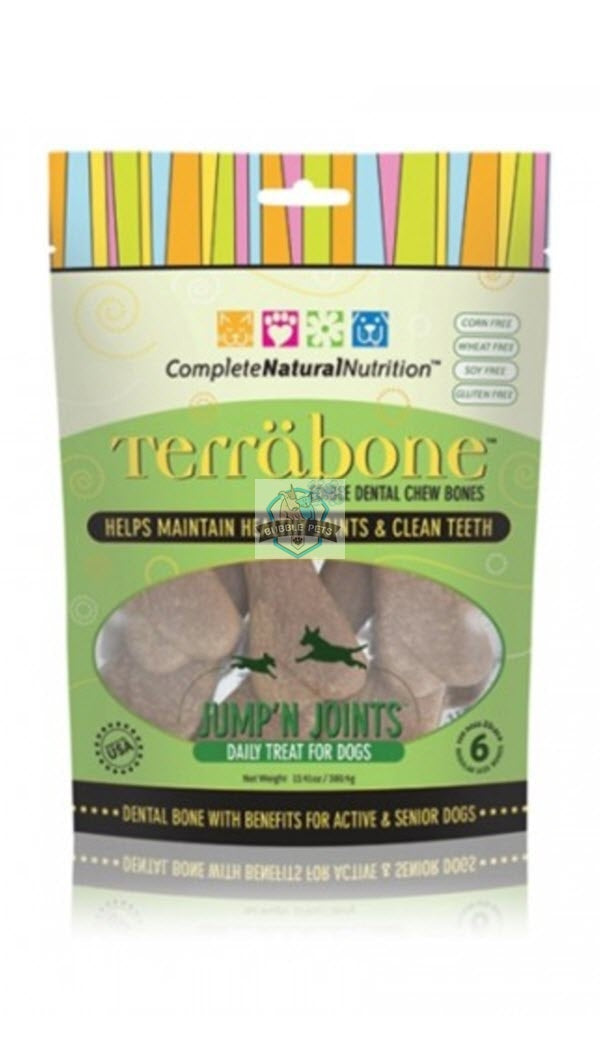 Terrabone Jump n Joints Edible Dental Chew Bones