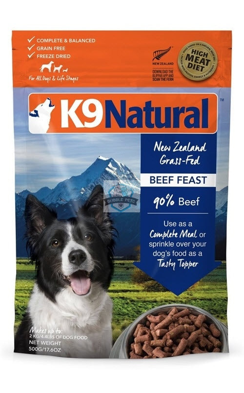 K9 Natural Freeze Dried Beef Feast Dog Food