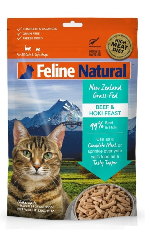 K9 Feline Natural Beef and Hoki Raw Freeze Dried Cat Food