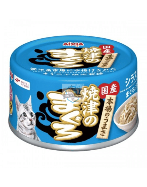 Aixia Yaizu-no-Maguro Tuna & Chicken Whitebait Canned Cat Food