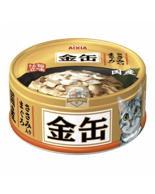 Aixia Kin-Can Mini Tuna with Chicken Fillet Canned Cat Food