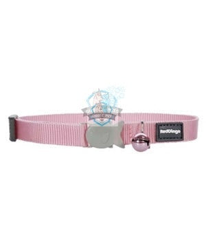 Red Dingo Classic Safety Collar in Pink for Cat