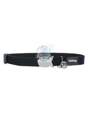 Red Dingo Classic Safety Collar in Black for Cat