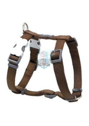 Red Dingo Classic Harness in Brown for Dogs