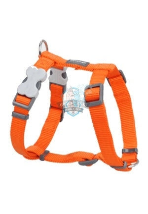 Red Dingo Classic Harness in Orange for Dogs