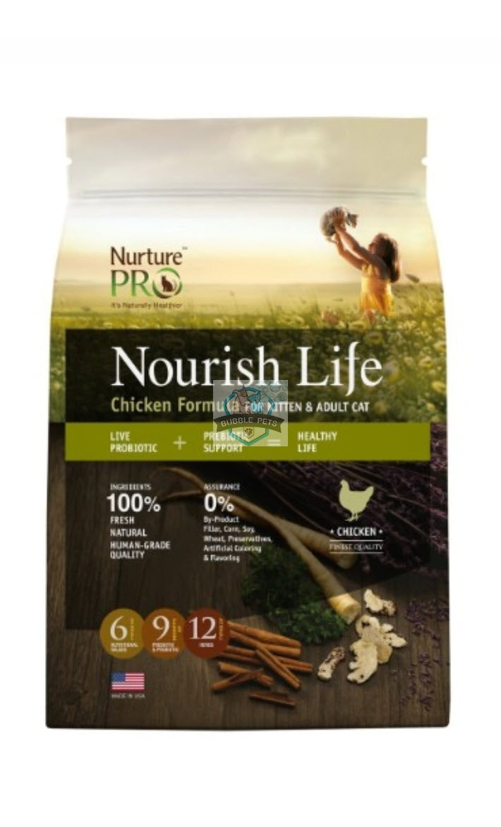 Nurture Pro Nourish Life Chicken Formula Dry Cat & Kitten Food