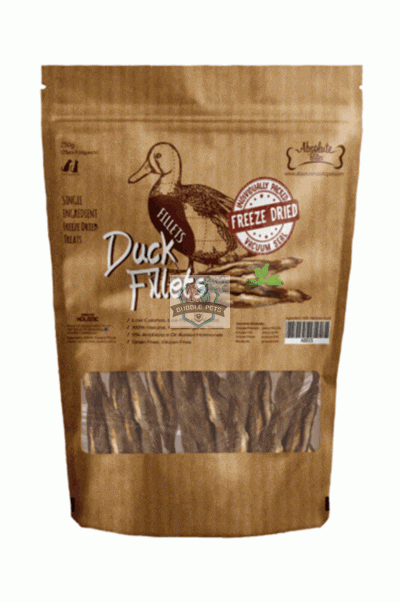 Absolute Bites Freeze Dried Duck Fillet Treats