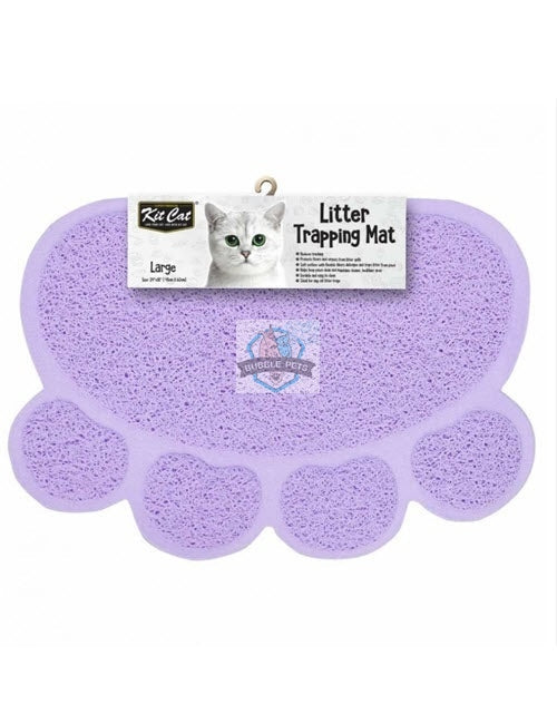 Kit Cat Litter Trapping Mat (Purple)