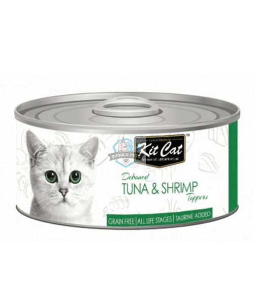 Kit Cat Deboned Tuna & Shrimp Canned Cat Food Toppers