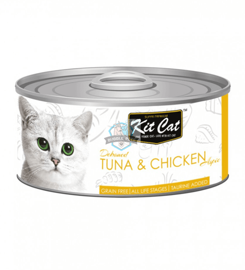 Kit Cat Deboned Tuna & Chicken Canned Cat Food Toppers