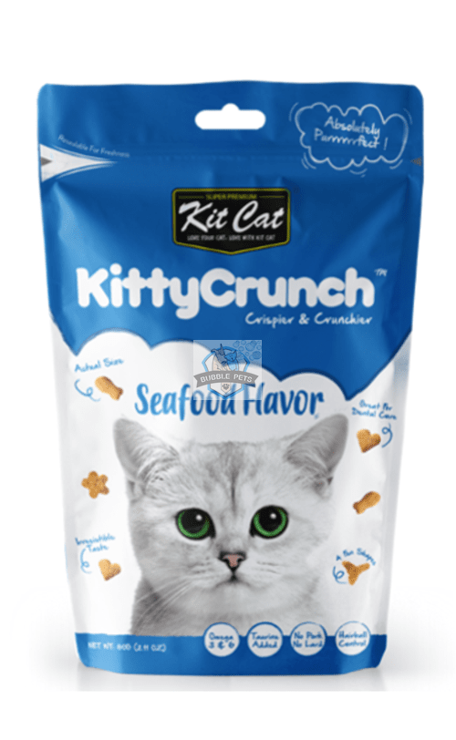 Kit Cat Kitty Crunch Seafood Cat Treats
