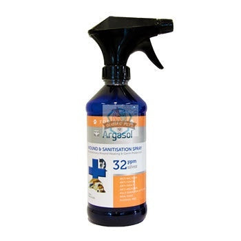 Argasol Wound & Sanitiztion Silver Spray for Dog Cats Pets
