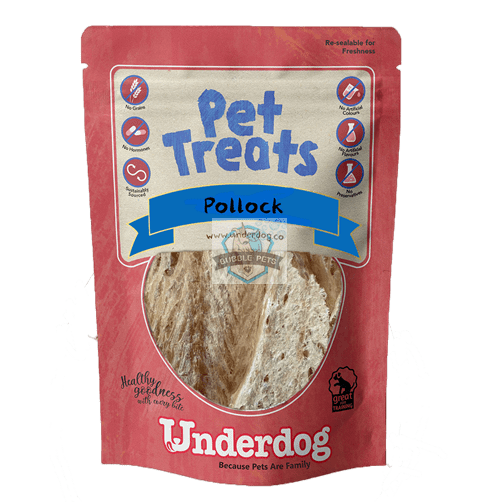 Underdog Pollock Air Dried Dog Pet Treats