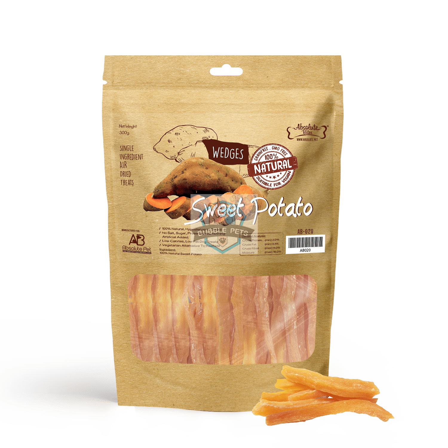 Absolute Bites Air Dried Sweet Potato
