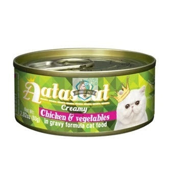 Aatas Cat Creamy Chicken & Vegetables In Gravy Canned Cat Food