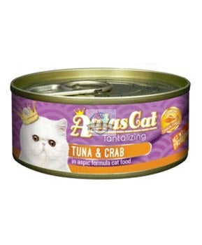 Aatas Cat Tantalizing Tuna & Crab in Aspic Canned Cat Food