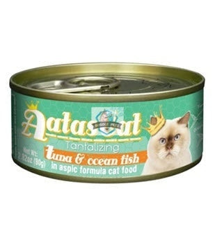 Aatas Cat Tantalizing Tuna & Ocean Fish In Aspic Canned Cat Food