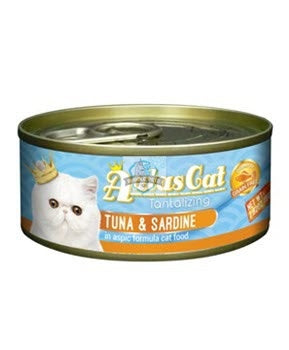 Aatas Cat Tantalizing Tuna & Sardine in Aspic Canned Cat Food