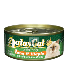 Aatas Cat Tantalizing Tuna & Tilapia in Aspic Canned Cat Food
