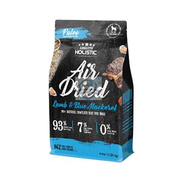 PROMO : Buy 2 for $119.90 Absolute Holistic Blue Mackerel and Lamb Air Dried Dog Food