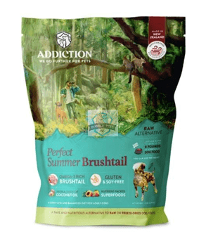 Addiction Perfect Summer Brushtail Grain Free Raw Dehydrated Dog Food