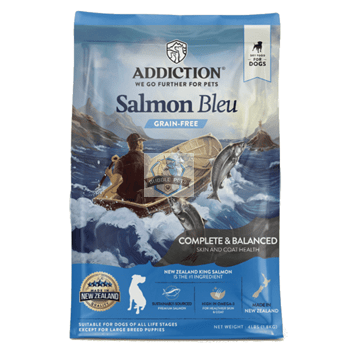 Addiction Salmon Bleu Grain Free Dry Dog Food