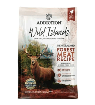 Addiction Wild Islands Forest Meat Grain-Free Dry Dog Food