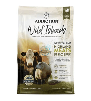 Addiction Wild Islands Highland Meat Grain-Free Dry Dog Food