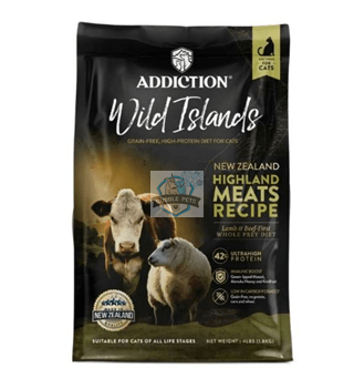 Addiction Wild Islands Highland Meats Grain-Free Dry Cat Food