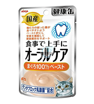 Aixia Kenko Oral Care Tuna Paste Pouch