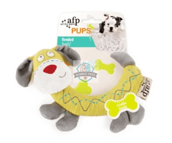 All For Paws AFP Bended Pups Dog Squeaky Toy
