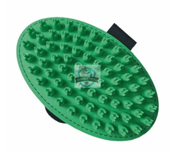 Artero Grooming Rubber Palm Brush Green For Dogs