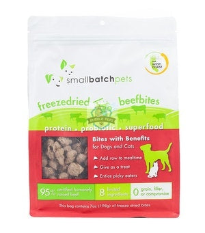 Smallbatch Beef Freeze-Dried Topper for Dogs & Cats