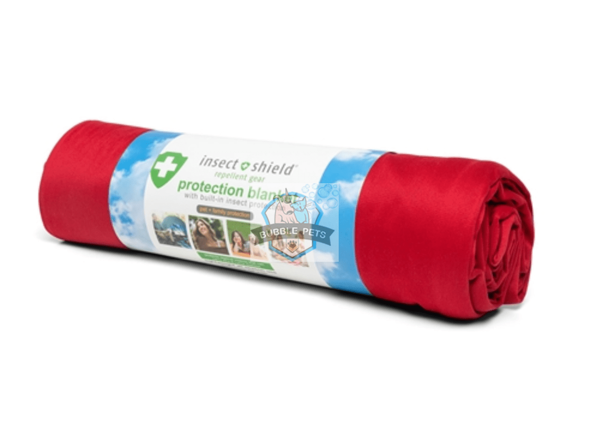 Flea Ridden Blanket Insect Shield Flea & Tick Protection Blanket For Dogs (Red) — Singapore ...