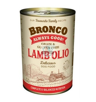 Bronco Lamb Olio Grain-Free Canned Dog Food