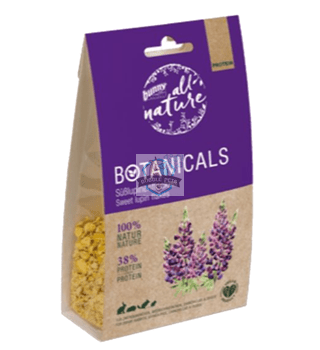 Bunny Nature Botanicals Veggie Sweet Lupin Flakes Treats for Small Animals