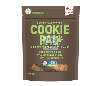 CookiePal Human Grade Organic Pumpkin & Chia Recipe Dog Treats