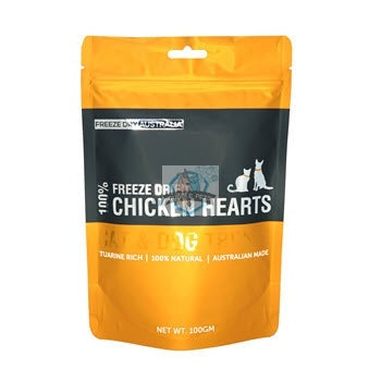Freeze Dry Australia Chicken Hearts Treats