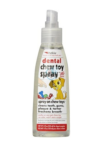 Petkin Dental Chew Toy Spray for Pets