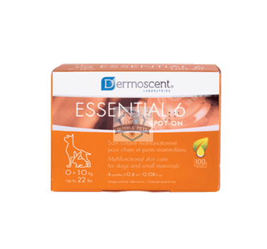 Dermoscent Essential 6 Spot On for Small Dogs 0 to 10Kg