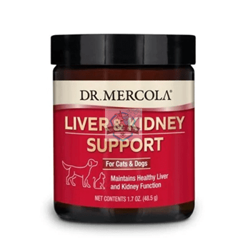 Dr Mercola Liver and Kidney Support for Cats & Dogs