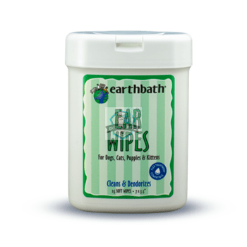 Earthbath Ear Wipes For Dogs Cats Pets