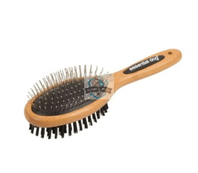 Essential Dog Natural Bamboo Two Sided Pet Brush