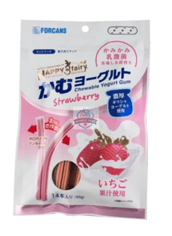 Forcans Yogurt Gums Strawberry Chew Treat