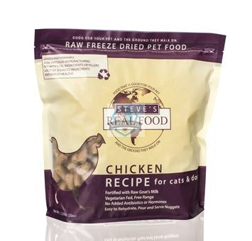 Steve's Real Food Freeze Dried Chicken Dog Food
