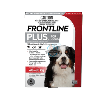 Frontline Plus For Extra Large Dogs 40 To 60Kg